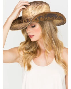 Shyanne® Women's Rustic Tan Straw Hat 15 Shyanne® Women's Rustic Tan Straw Hat -Shyanne Apparel Shop 2000199477 200 D6 1