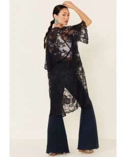 Shyanne Women's Lace Duster Kimono -Shyanne Apparel Shop 2000296257 410 P5