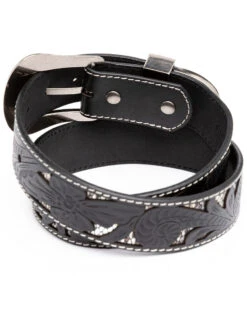 Shyanne Women's Tooled Floral Cut Out Underlay Western Belt 8 Shyanne Women's Tooled Floral Cut Out Underlay Western Belt -Shyanne Apparel Shop 2000296489 001 P2