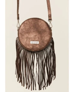 Shyanne Women's Amber Embossed Circle Crossbody Bag -Shyanne Apparel Shop 2000342512 200 P3