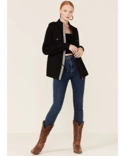 Shyanne Women's Black Embroidered Southwestern Back Anorak Jacket 8 Shyanne Women's Black Embroidered Southwestern Back Anorak Jacket -Shyanne Apparel Shop 2000351370 001 P4