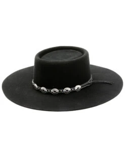 Shyanne Women's Telescope Concho Band Wool Felt Western Hat -Shyanne Apparel Shop 2000354843 001 P1