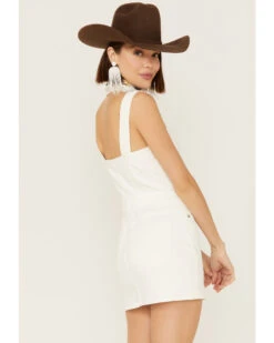 Shyanne Women's Denim Button Mini Dress -Shyanne Apparel Shop 2000358488 100 P3