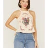 Shyanne Women's Vaquera Floral Graphic Halter Top -Shyanne Apparel Shop 2000358582 681 P1