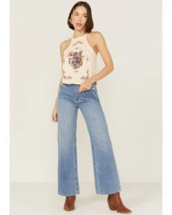 Shyanne Women's Vaquera Floral Graphic Halter Top 9 Shyanne Women's Vaquera Floral Graphic Halter Top -Shyanne Apparel Shop 2000358582 681 P4