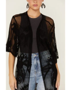 Shyanne Women's Lace Tassel Kimono -Shyanne Apparel Shop 2000358598 001 P3