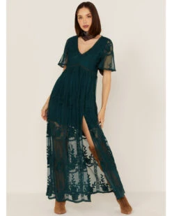 Shyanne Women's Lace Maxi Dress
