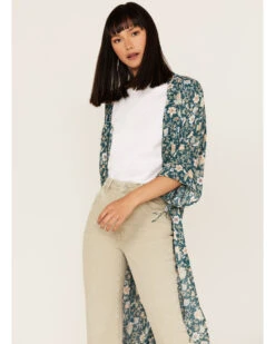 Shyanne Women's Floral Print Kimono -Shyanne Apparel Shop 2000364765 443 P3