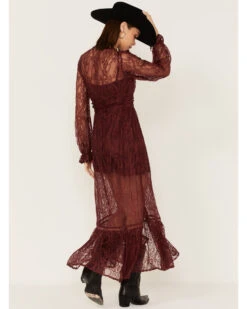 Shyanne Women's Floral Lace Duster Dress -Shyanne Apparel Shop 2000373015 646 P4 1