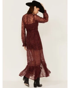 Shyanne Women's Floral Lace Duster Dress -Shyanne Apparel Shop 2000373015 646 P4