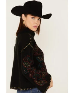 Shyanne Women's Paisley Knit Turtleneck Sweater 9 Shyanne Women's Paisley Knit Turtleneck Sweater -Shyanne Apparel Shop 2000373039 001 P2