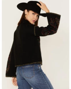 Shyanne Women's Paisley Knit Turtleneck Sweater 8 Shyanne Women's Paisley Knit Turtleneck Sweater -Shyanne Apparel Shop 2000373039 001 P4