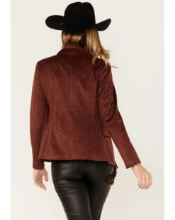 Shyanne Women's Fringe Faux Suede Blazer -Shyanne Apparel Shop 2000373362 203 P4