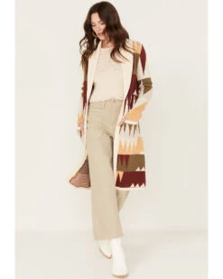 Shyanne Women's Geo Print Duster Cardigan -Shyanne Apparel Shop 2000375282 103 P2