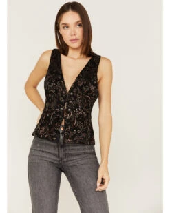 Shyanne Women's Brocade Vest -Shyanne Apparel Shop 2000380622 001 P1
