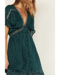 Shyanne Women's Metallic Clip Dot Bohemian Dress 8 Shyanne Women's Metallic Clip Dot Bohemian Dress -Shyanne Apparel Shop 2000380656 443 P3