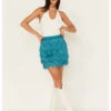 Shyanne Women's Fringe Flapper Mini Skirt -Shyanne Apparel Shop 2000381374 442 P1