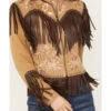 Shyanne Women's Embroidered Suede Fringe Jacket -Shyanne Apparel Shop 2000382544 251 P3
