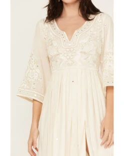 Shyanne Women's Mirror Embellished Bridal Maxi Dress -Shyanne Apparel Shop 2000382823 110 P3