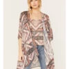 Shyanne Women's Pec Printed Bohemian Cami / Kimono Set -Shyanne Apparel Shop 2000382839 202 P1