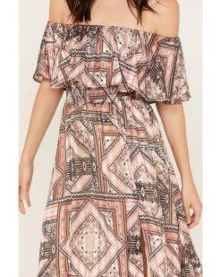 Shyanne Women's Off The Shoulder Ruffle Midi Dress 8 Shyanne Women's Off The Shoulder Ruffle Midi Dress -Shyanne Apparel Shop 2000382840 202 P3