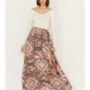 Shyanne Women's Printed Wrap Maxi Skirt -Shyanne Apparel Shop 2000382841 202 P1 1