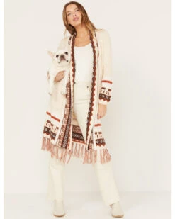Shyanne Women's Southwestern Border Knit Maxi Cardigan 8 Shyanne Women's Southwestern Border Knit Maxi Cardigan -Shyanne Apparel Shop 2000382848 251 P1