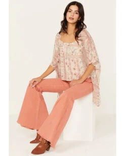 Shyanne Women's Americana Cami & Kimono Set