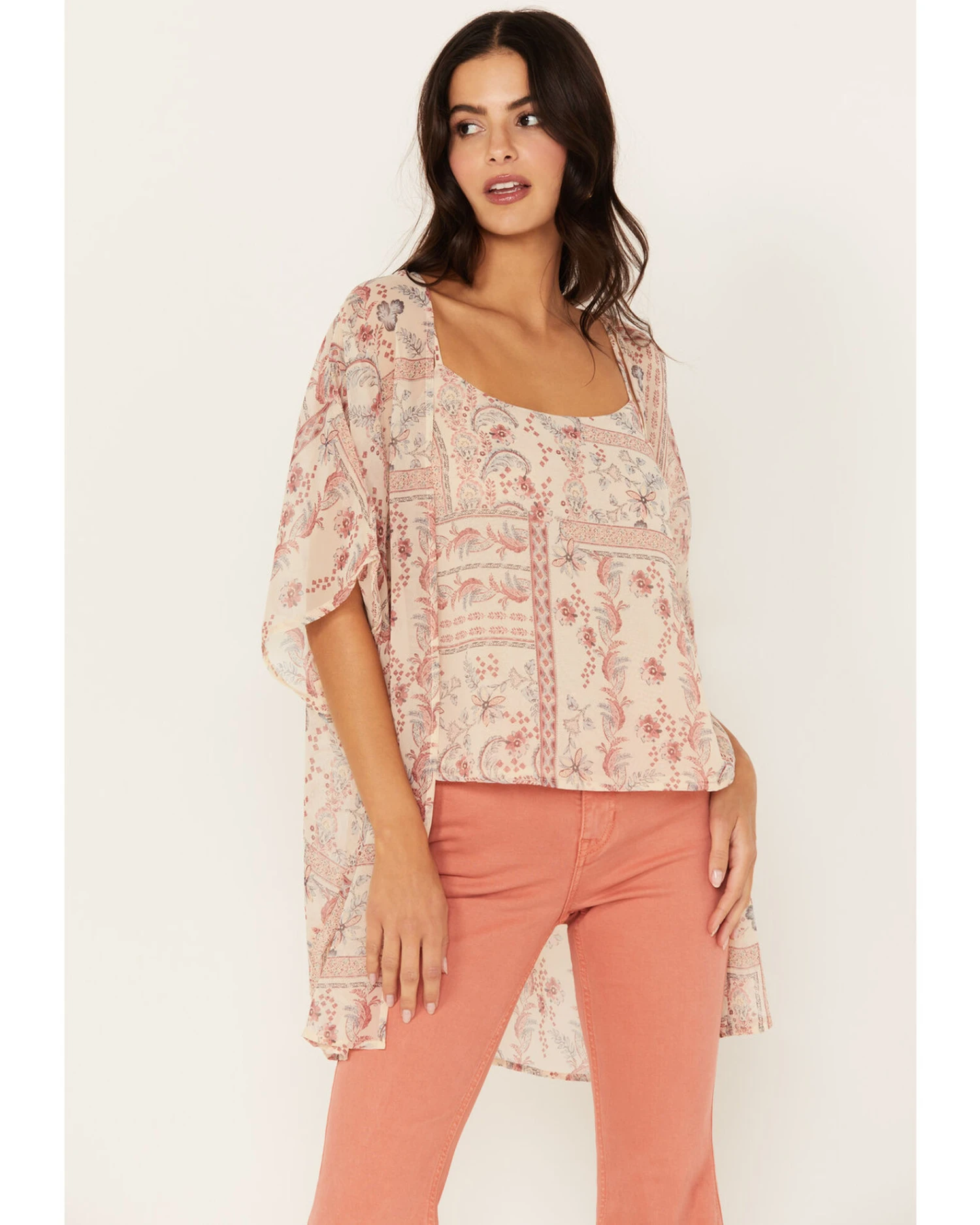 Shyanne Women's Americana Cami & Kimono Set 4 Shyanne Women's Americana Cami & Kimono Set - Image 2