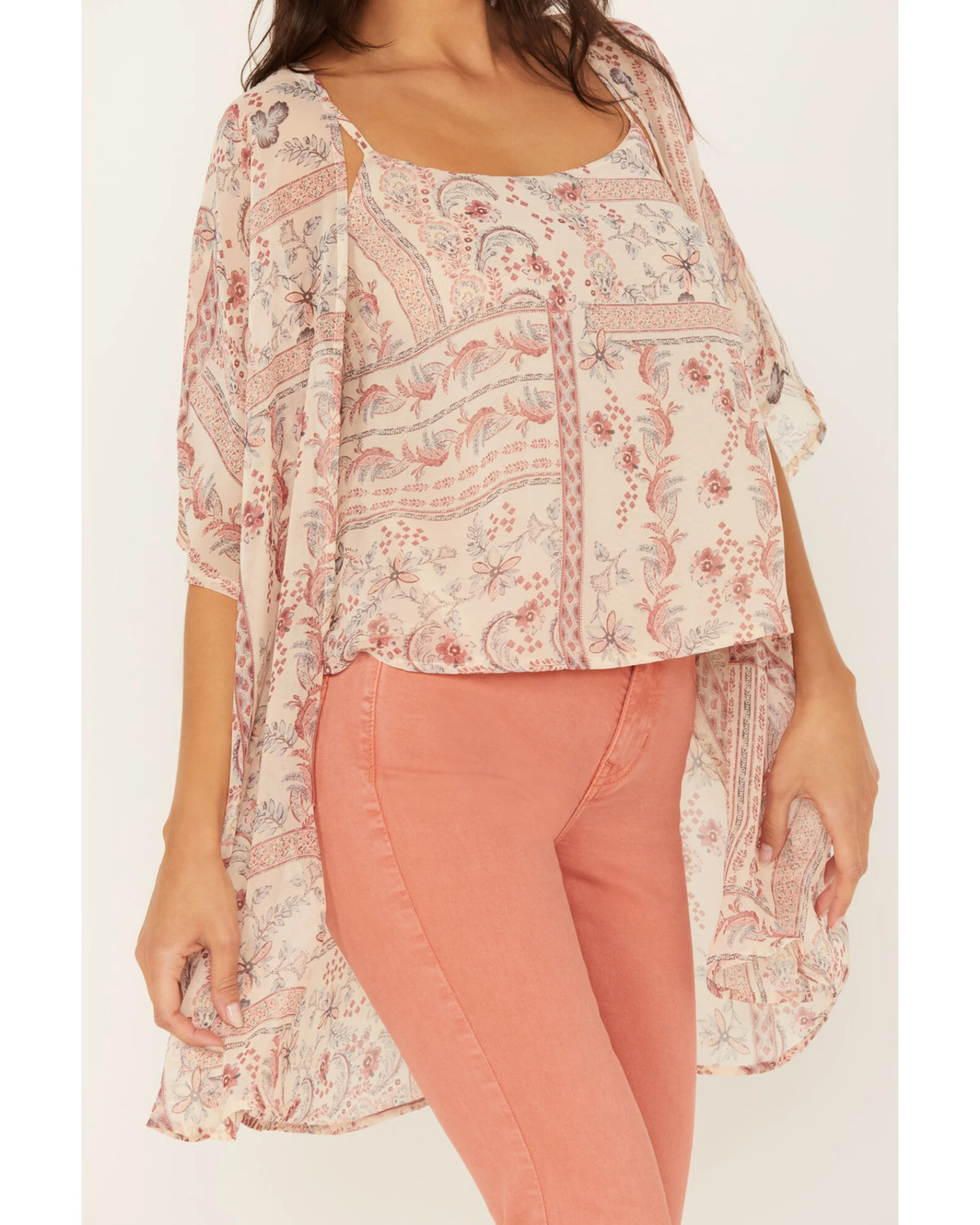 Shyanne Women's Americana Cami & Kimono Set 5 Shyanne Women's Americana Cami & Kimono Set - Image 3