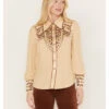 Shyanne Women's Long Sleeve Embroidered Western Snap Shirt 2 Shyanne Women's Long Sleeve Embroidered Western Snap Shirt -Shyanne Apparel Shop 2000382862 251 P1 1
