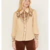 Shyanne Women's Long Sleeve Embroidered Western Snap Shirt 1 Shyanne Women's Long Sleeve Embroidered Western Snap Shirt -Shyanne Apparel Shop 2000382862 251 P1