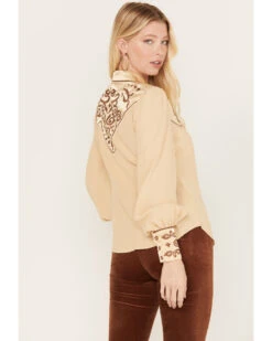 Shyanne Women's Long Sleeve Embroidered Western Snap Shirt 8 Shyanne Women's Long Sleeve Embroidered Western Snap Shirt -Shyanne Apparel Shop 2000382862 251 P4