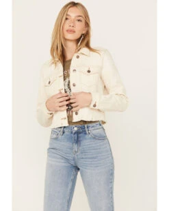 Shyanne Women's Cropped Fray Western Jacket -Shyanne Apparel Shop 2000382921 101 P1