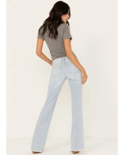Shyanne Women's Light Wash Low Rise Seamed Bootcut Jeans -Shyanne Apparel Shop 2000383329 413 P3