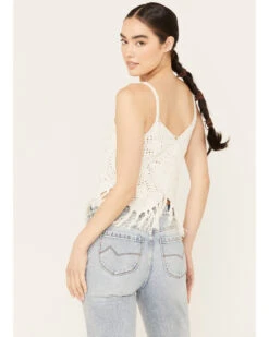 Shyanne Women's Crochet Fringe Tank -Shyanne Apparel Shop 2000386163 100 P4