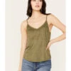 Shyanne Women's Crochet Lace Faux Suede Cami Top -Shyanne Apparel Shop 2000386174 341 P1