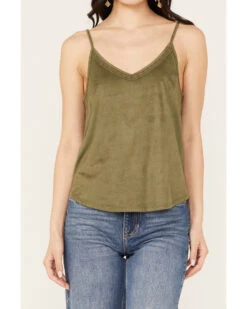 Shyanne Women's Crochet Lace Faux Suede Cami Top 8 Shyanne Women's Crochet Lace Faux Suede Cami Top -Shyanne Apparel Shop 2000386174 341 P3